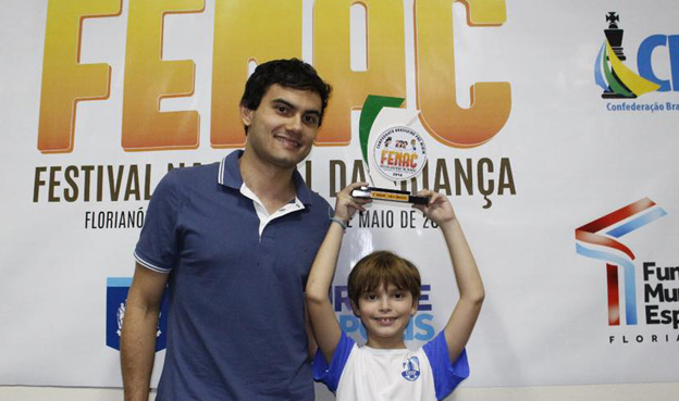 Olavo Oliveira é vice-Campeão Brasileiro de Xadrez