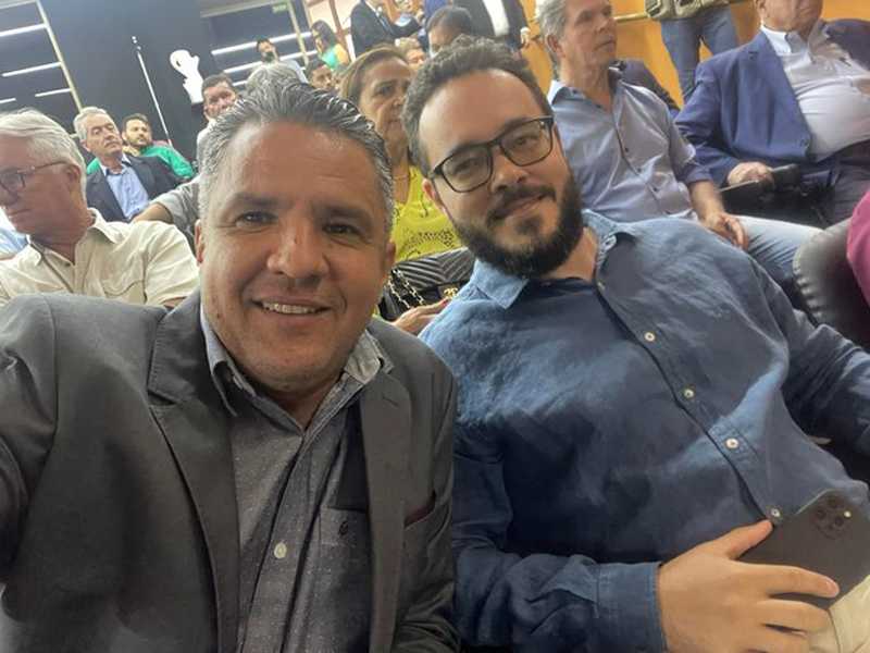 Prefeito Marcelo Morais e o vice Daniel Thales participam da programação em Uberlândia