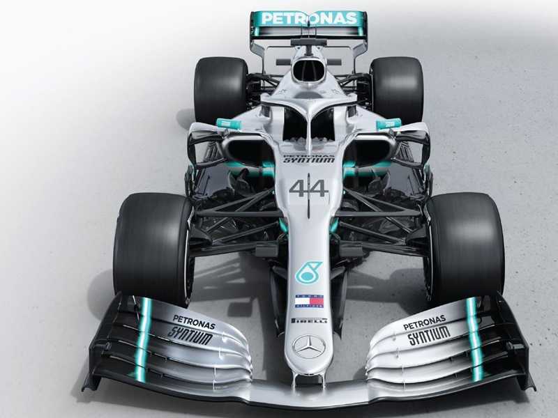 O belo W10 da Mercedes será o carro a ser batido nesta temporada da F1