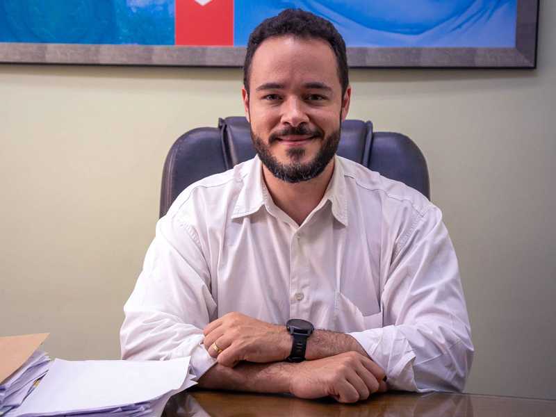 Daniel Tales, vice-prefeito e presidente do Instituto de Previdência dos Servidores Públicos Municipais (INPAR)
