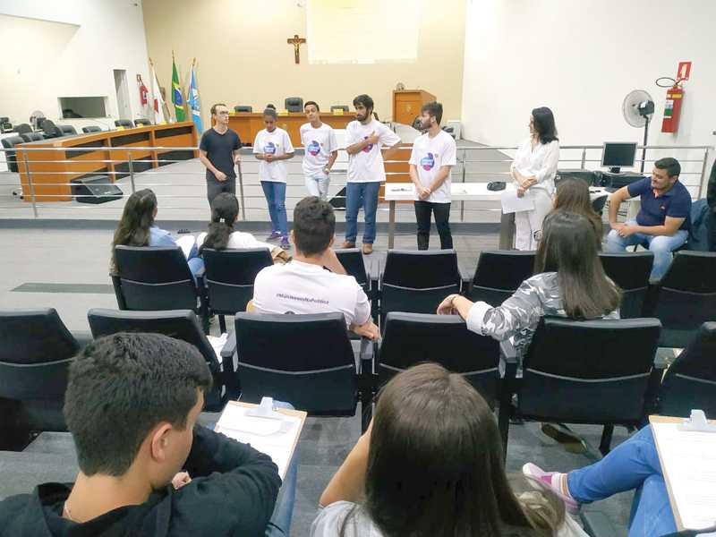 Legislativo de Paraíso recebe nesta quarta-feira estudantes da região para a Microplenária do Parlamento Jovem de Minas