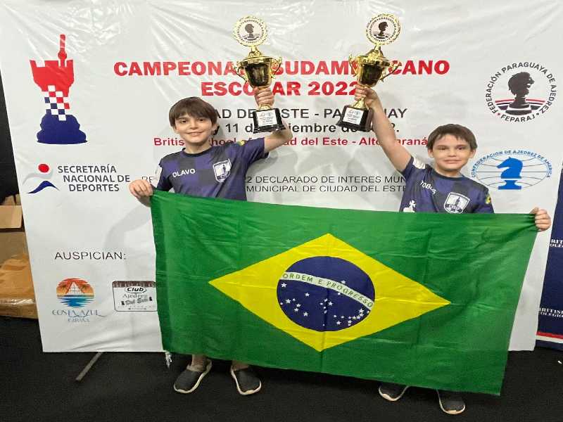 Atleta do CXSSP Tobias Luiz foi Campeão Brasileiro de Xadrez Escolar 2022