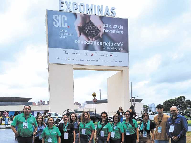 Ligados ao mundo do café, representantes de Paraíso e região participaram do três dias da feira internacional em Belo Horizonte