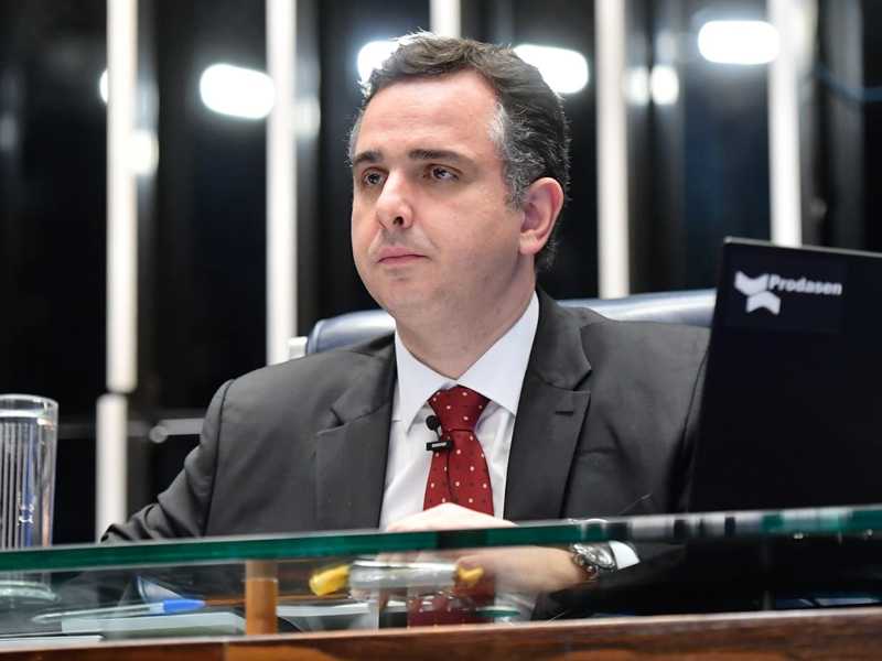 Rodrigo Pacheco (PSD-MG), presidente do Senado