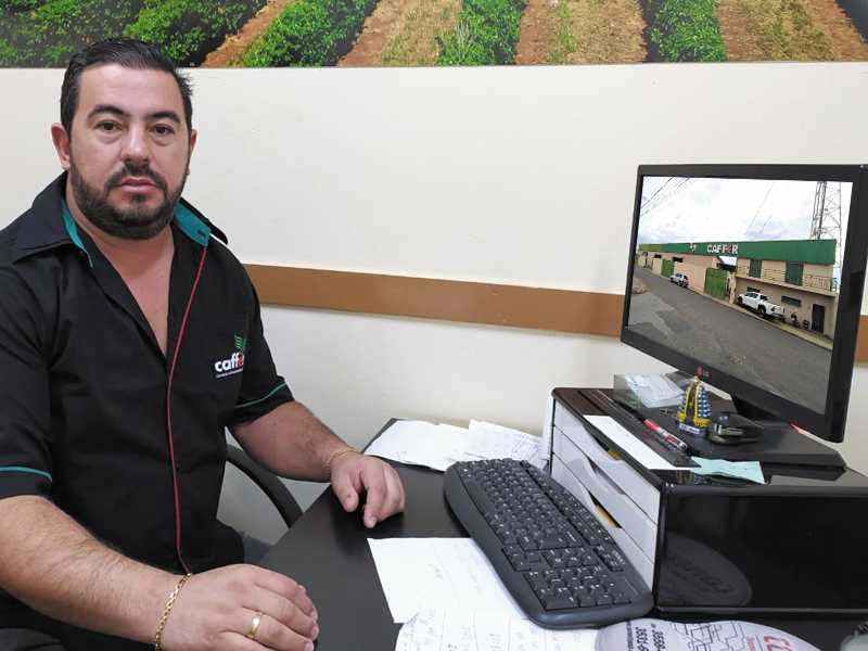 Fernando Neto Pereira, diretor  da Caffer Comércio e Armazenagem de Café