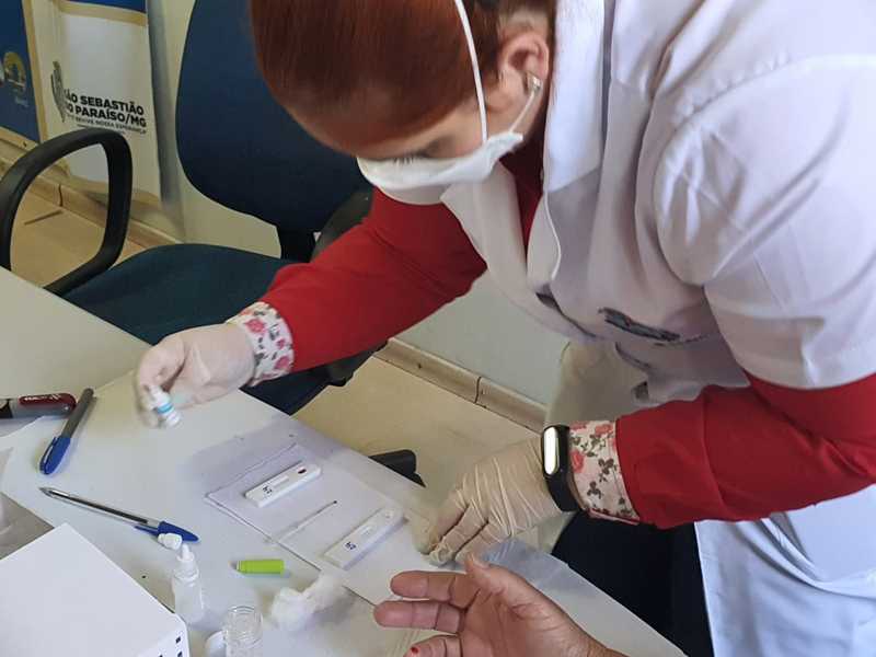 Município oferece realização de testes para diagnóstico da doença na população