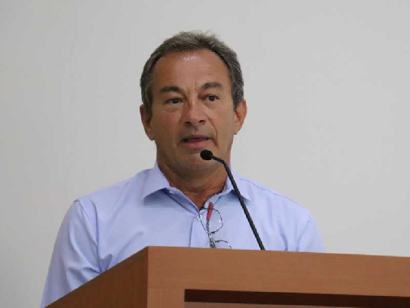 Sérgio Luiz Rezende, gerente regional da Copasa em São Sebastião do Paraíso