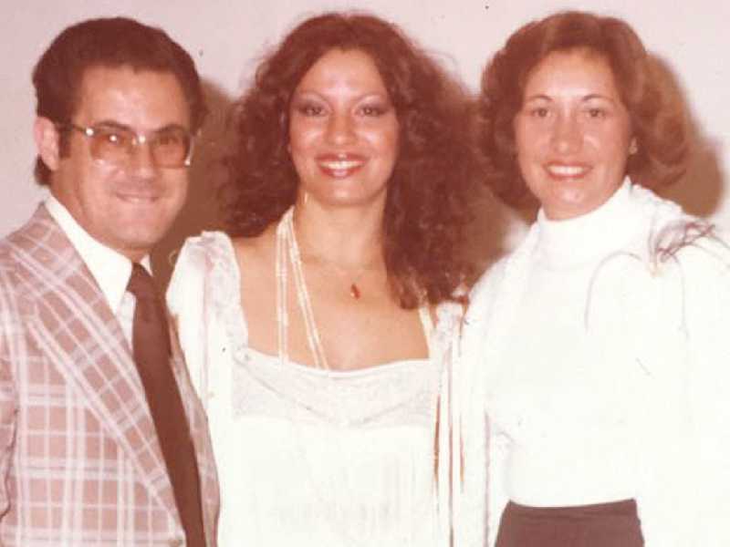 José Maria Malagutti, Clara Nunes e Professora Zélia Diogo Malagutt