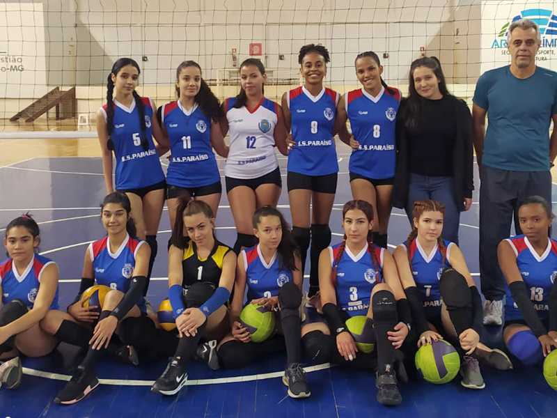 Meninas de Paraíso vencem Uberaba pela segunda vez e seguem invictas no campeonato